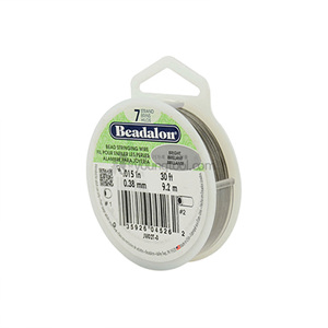 Beadalon 7가닥 코팅와이어 (9.2M/Standard Bright)