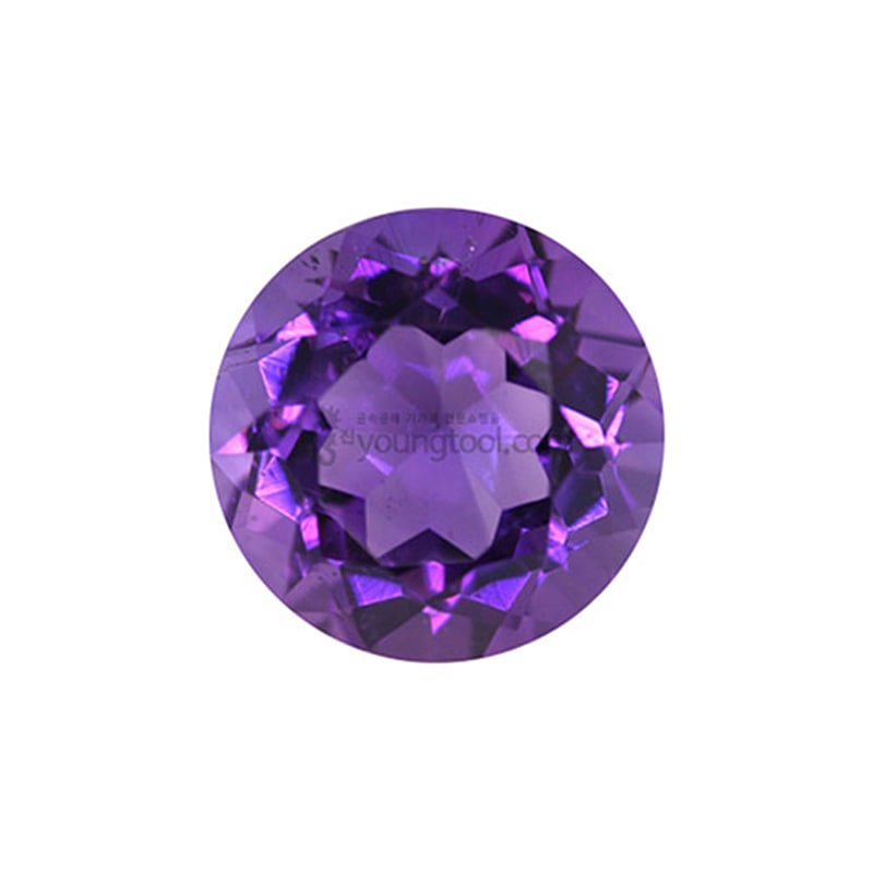 AAA+ 자수정 (Faceted Amethyst/Round)