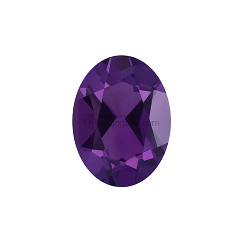 AAA+ 자수정 (Faceted Amethyst/Oval)