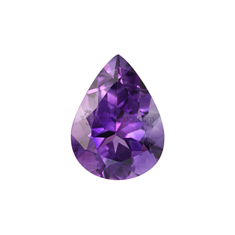AAA+ 자수정 (Faceted Amethyst/Pear)