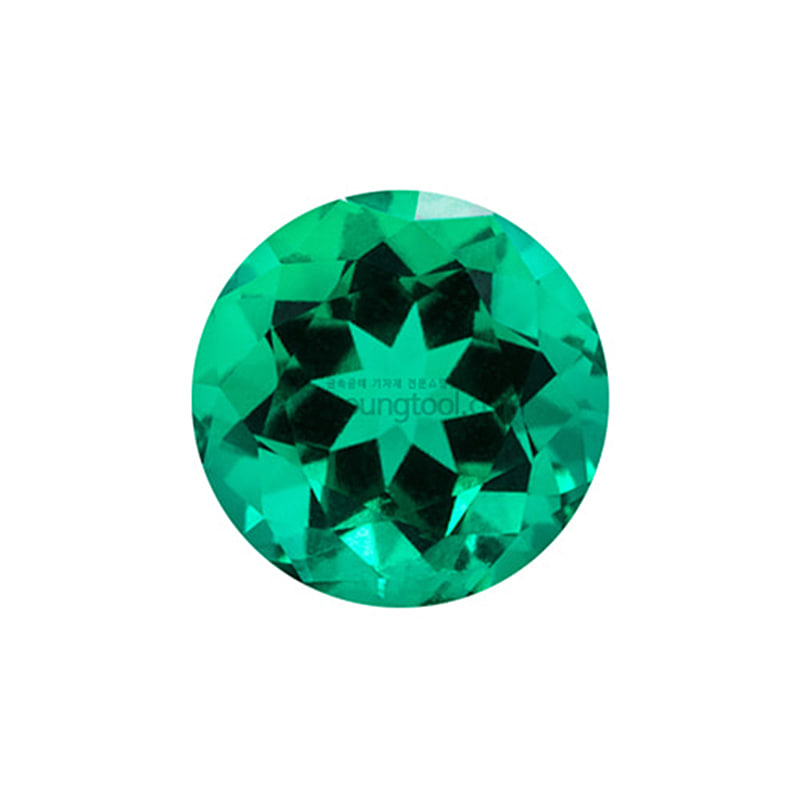 AAA+ 에메랄드 (Faceted Emerald/Round)