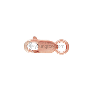 14K 핑크 골드필드 붕어+ㅇ링 장식 (10.5 mm)