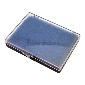 블루 스펀지 젬스톤 박스 (80 x 60 mm)