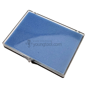 블루 스펀지 젬스톤 박스 (105 x 75 mm)