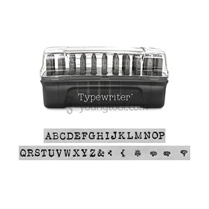 ImpressArt 메탈도장 세트 (Typewriter/대문자)