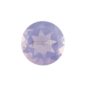 라벤더 문 수정 (Faceted Lavender Moon Quartz/Round)