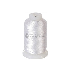 Beadalon Silk Thread 실크사 (White/0.5 oz)