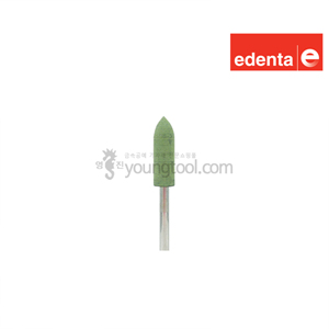 스위스 edenta 실리콘 포인트 (녹색/총알 대 #매우고움)