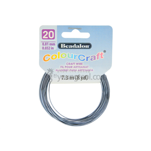[수입구매대행] ColourCraft 와이어 (Grey/Coil)