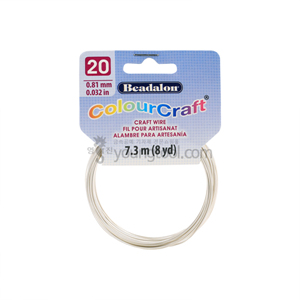 [수입구매대행] ColourCraft 와이어 (Silver Matte/Coil)