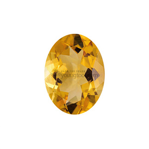 AAA+ 시츄린 (Faceted Citrine/Oval)