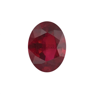 AAA+ 루비 (Faceted Ruby/Oval)