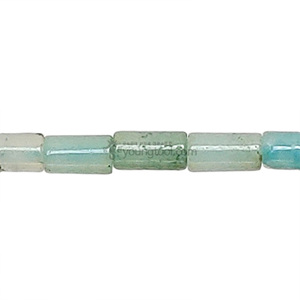 AAA 라이트 아마조나이트 (라운드 튜브 시드 비즈/2 mm)