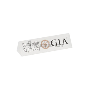 GIA 젬 로고 명판 (GIA Logo Lockup Plate)